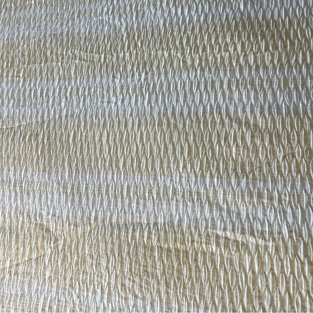 CLOTH & CANOPY Yellow White Stripe Queen Comforter Set 3pc #0911245